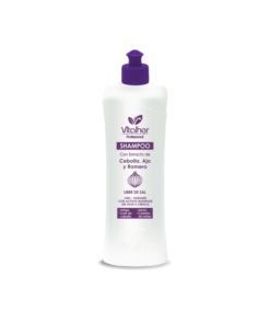 Cebolla Ajo y Romero Shampoo Vitalher 350mL