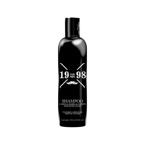 19 98 Shampoo Cabello Barba y Cuerpo Naprolab