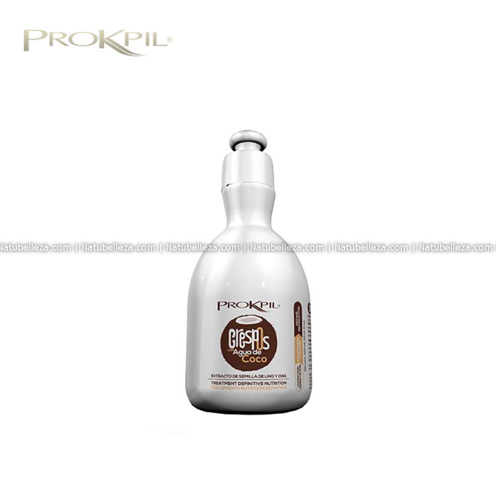 Crespos con Agua de Coco Tratamiento Nutrición Definitiva Prokpil