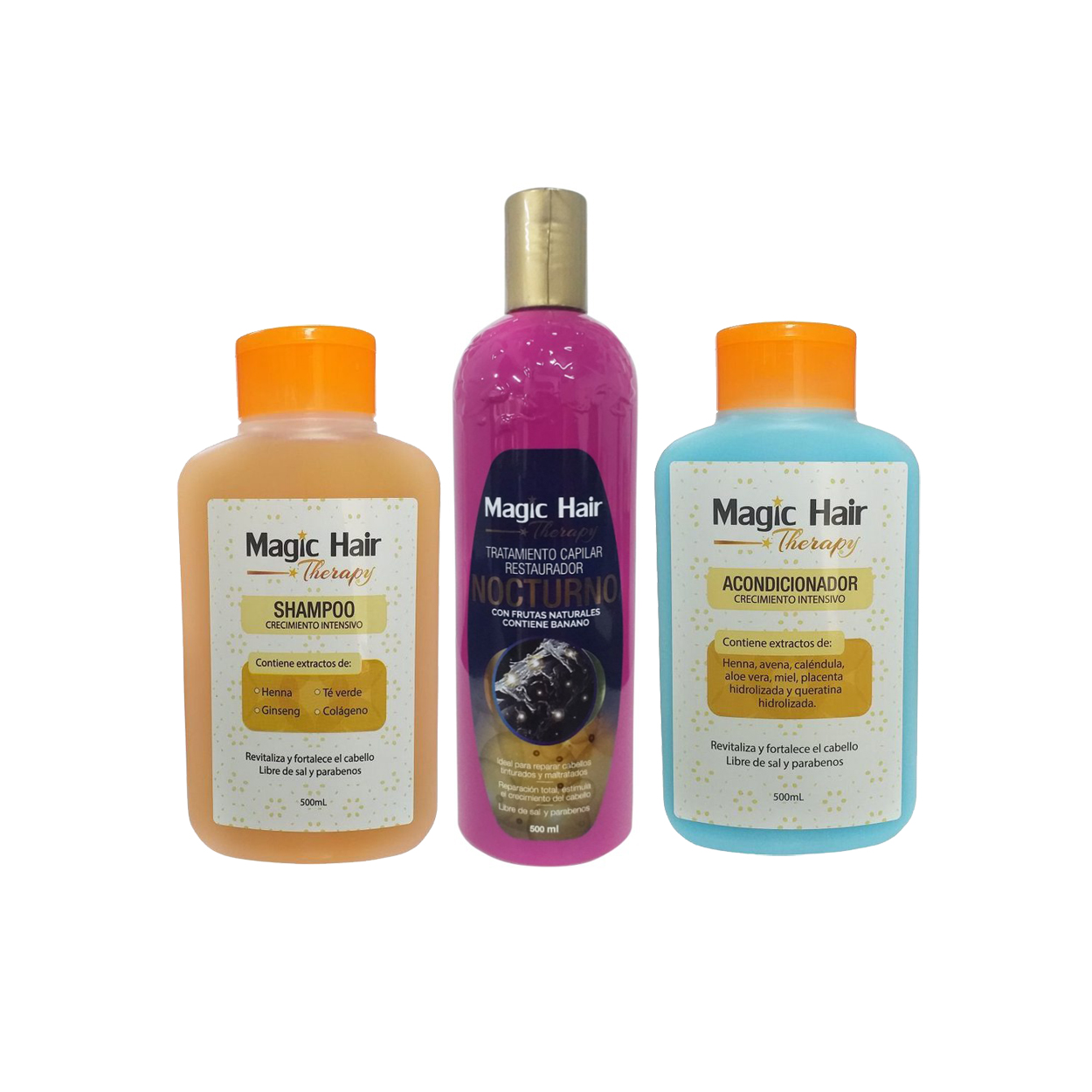 Kit Crecimiento Intensivo Nocturno Magic Hair Therapy