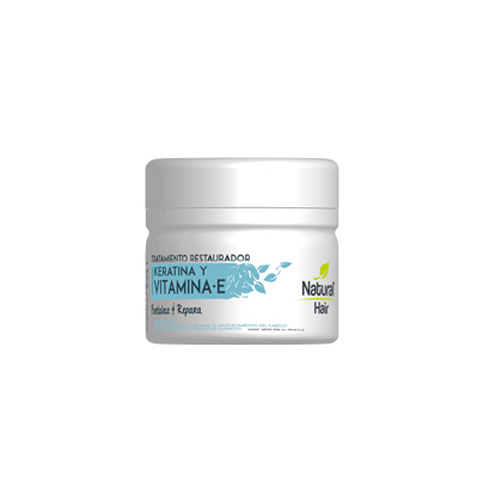 Natural Hair Mascarilla Capilar Keratina y Vitamina E Naprolab