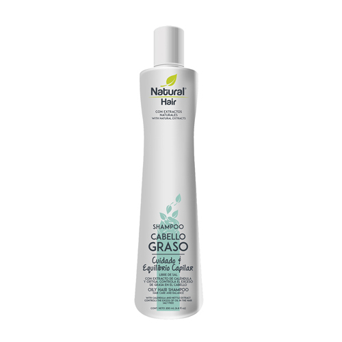 Natural Hair Shampoo Cabello Graso Naprolab 500mL
