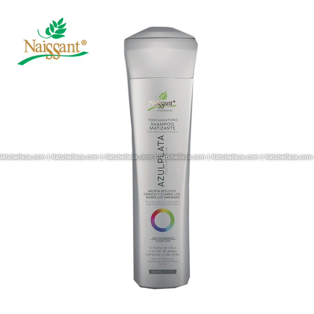 Shampoo Matizante Azul Plata Naissant