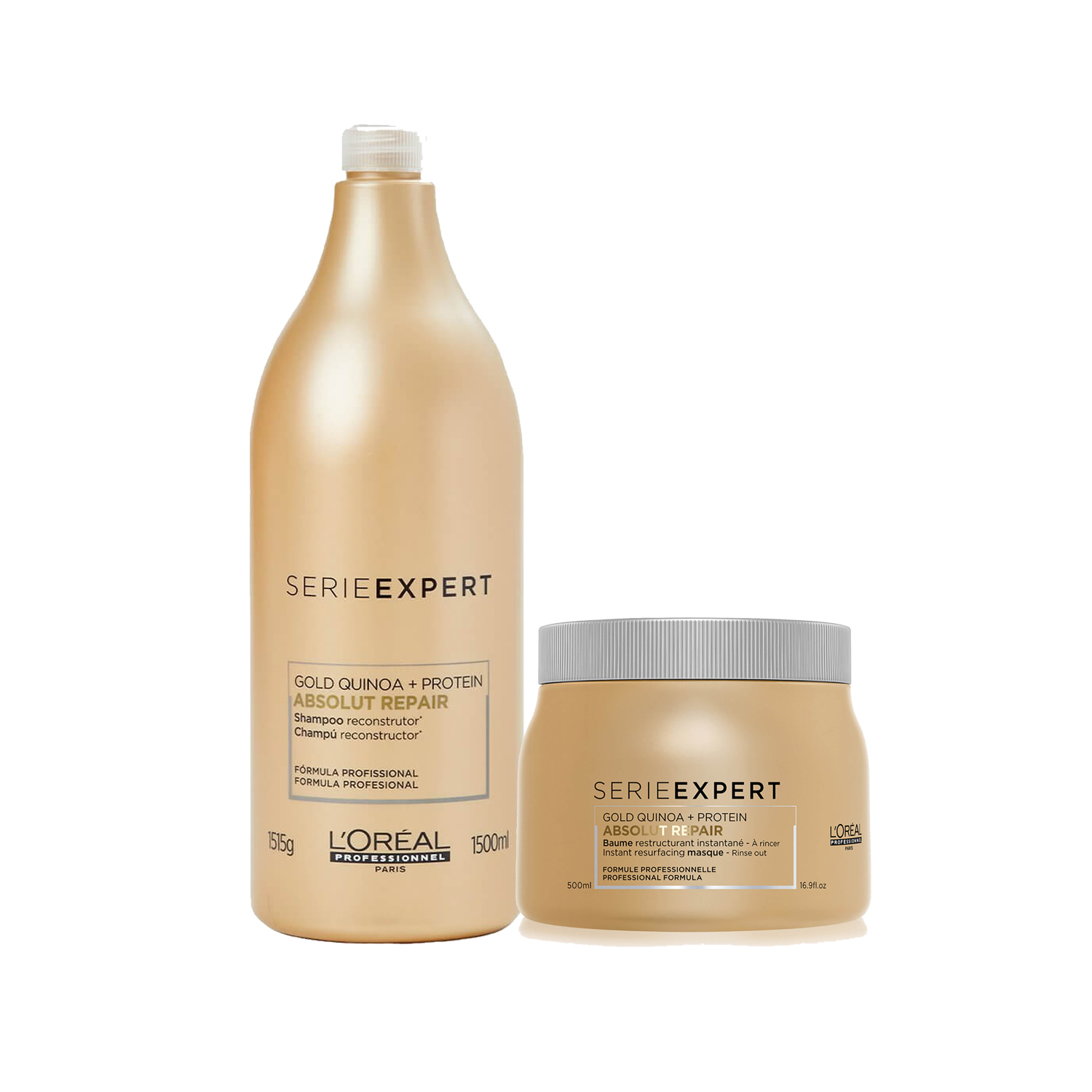 Absolut Repair Kit Shampoo Mascarilla SerieExpert L’Oréal