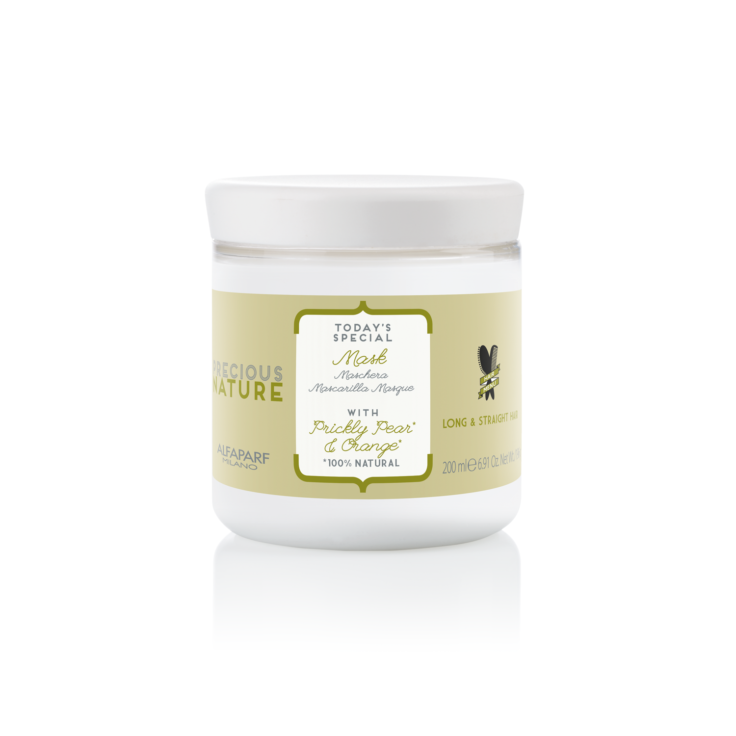 Long and Straight Hair Mask Precious Nature Alfaparf