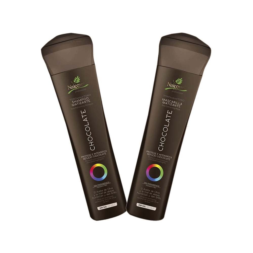 Chocolate Kit Matizante Shampoo y Mascarilla Naissant