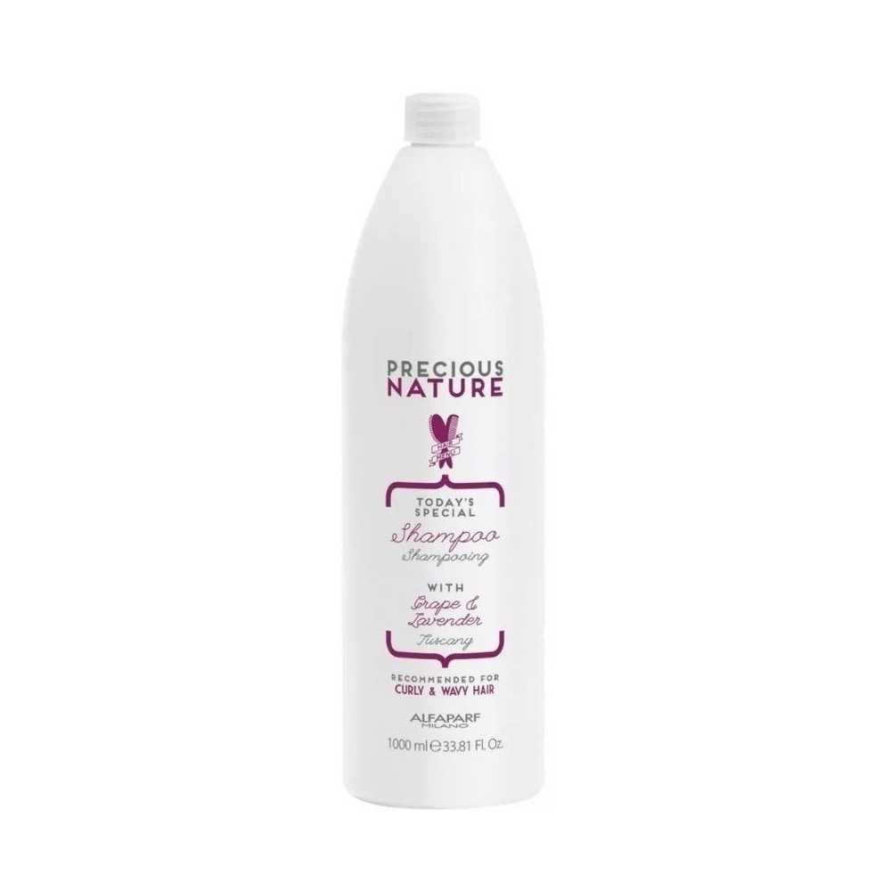 Curly and Wavy Hair Shampoo Precious Nature Alfaparf