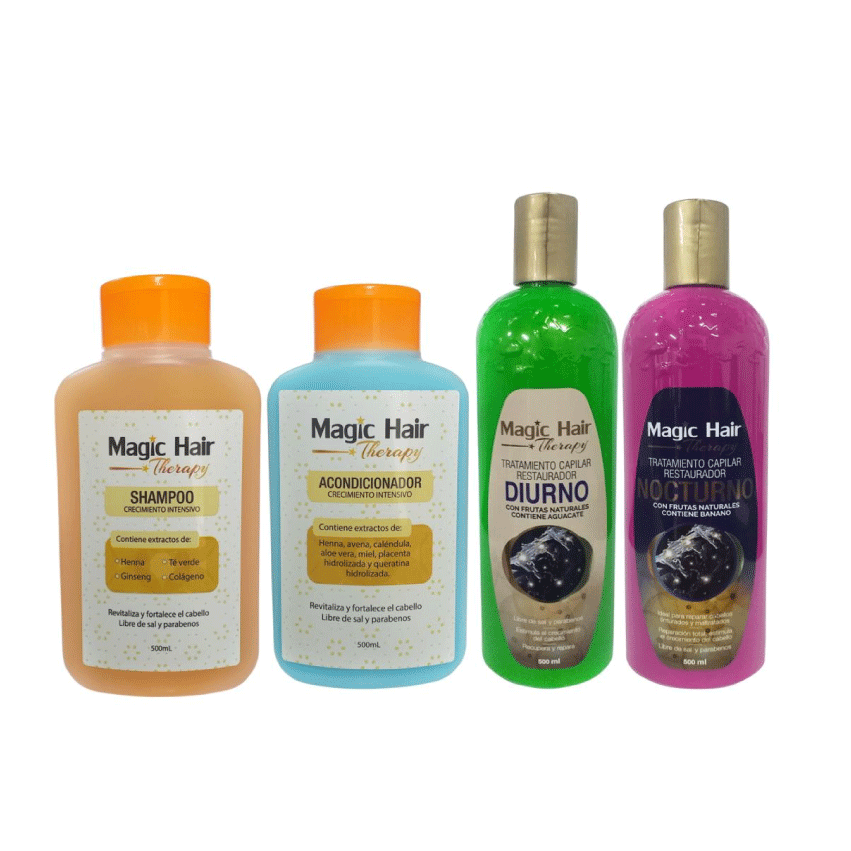 Kit Crecimiento Intensivo Día y Noche Magic Hair Therapy