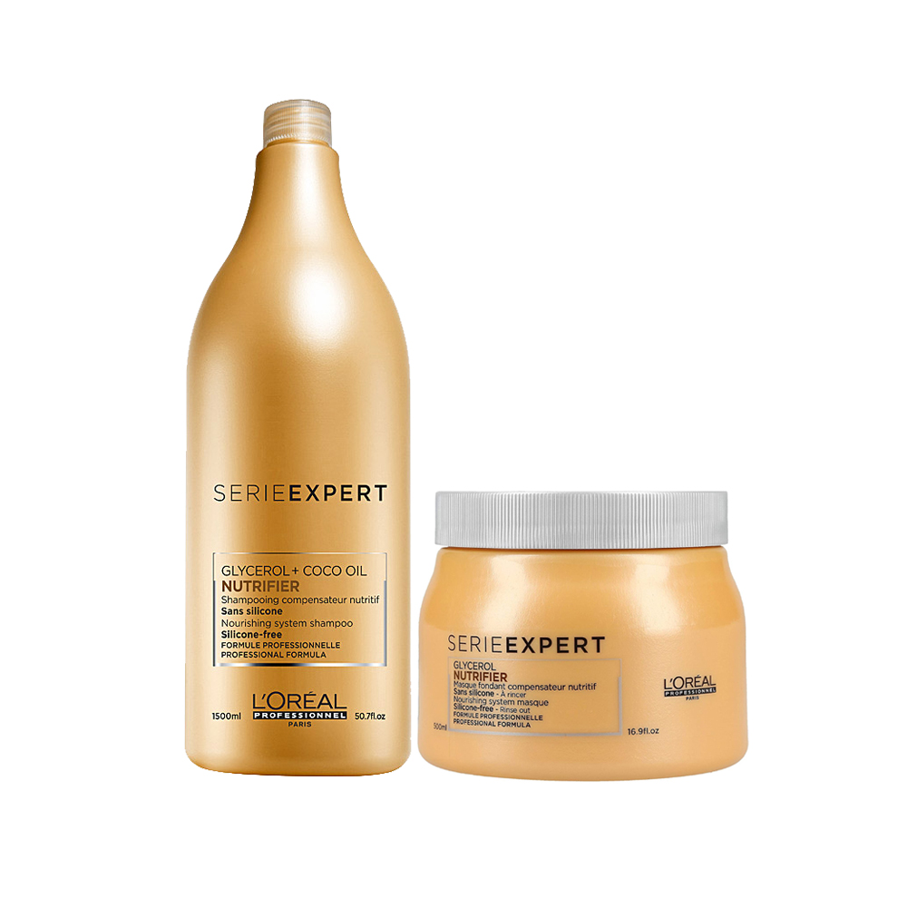 Nutrifier Kit Shampoo Mascarilla SerieExpert L’Oréal