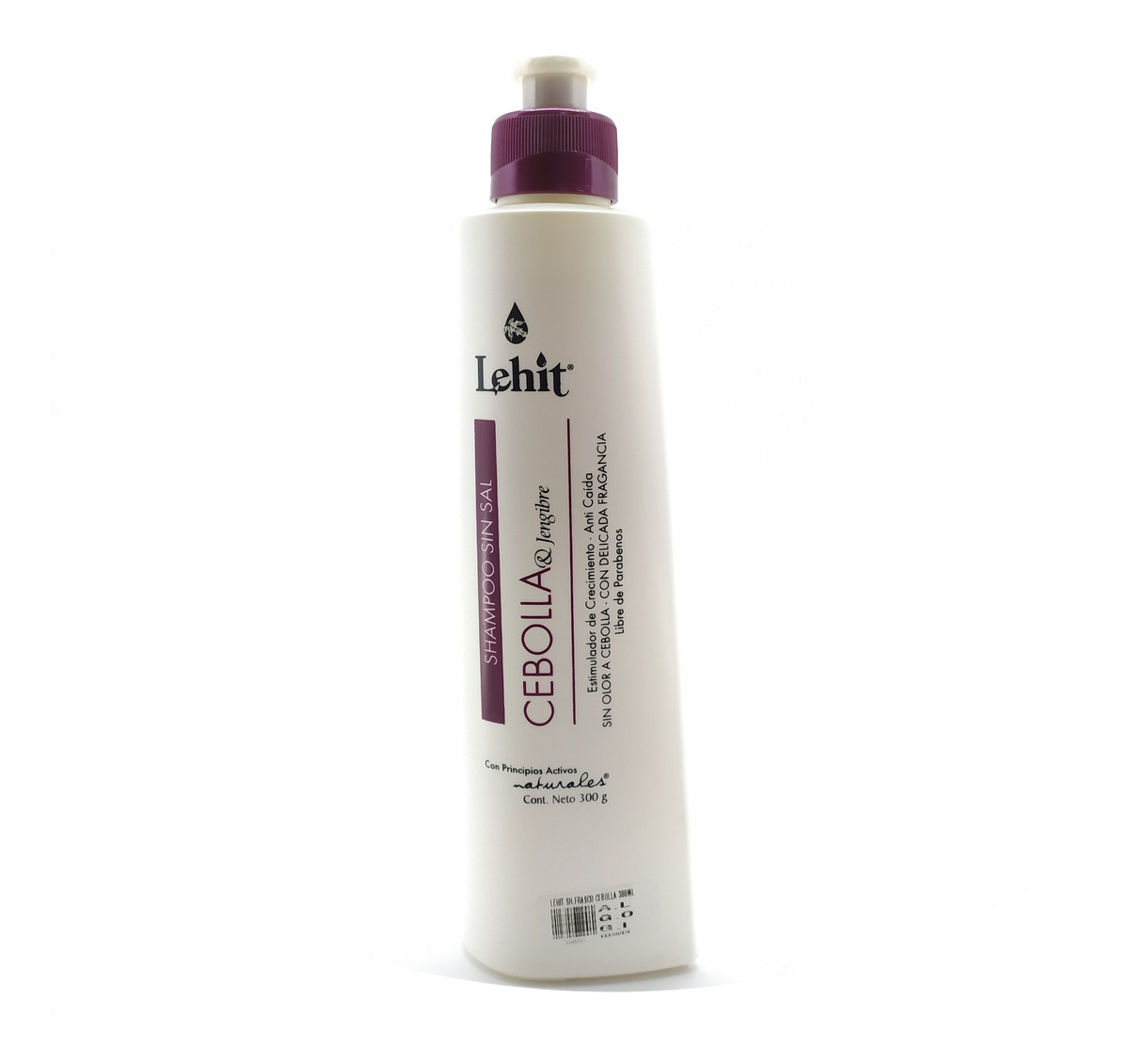 Cebolla y Jengibre Shampoo Lehit
