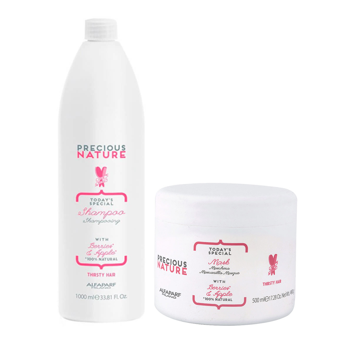 Thirsty Hair Kit Precious Nature Alfaparf