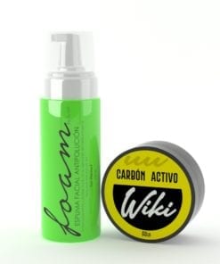 Foam Espuma Facial AntiPolución y Wiki Carbón Activo Syam