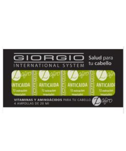 Caja por 4 Ampollas Termoprotectoras Anticaída Giorgio