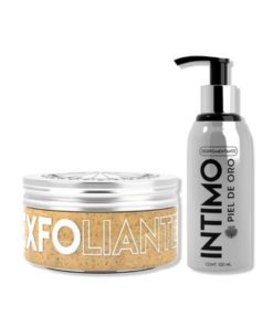 Piel de Oro Kit Mantequilla Corporal Piña y Despigmentante Intimo Syam